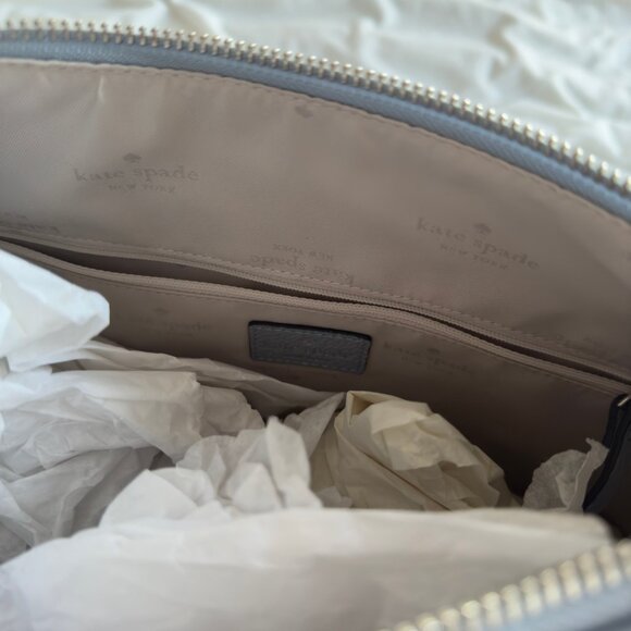 Kate Spade Vivian Crossbody Hobo Shoulder Bag Muted Blue NWOT - Picture 7 of 8